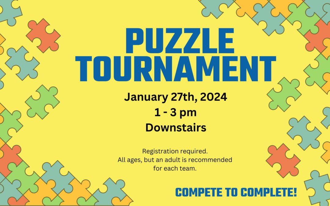 Chanute Public Library Hosts Puzzle Tournament