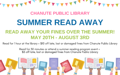 Read away fines at the Library over the summer